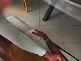 Amateur massage handjob xxx No Money No