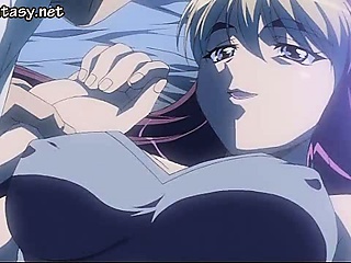 Blonde Anime Nympho Takes Huge Dick...