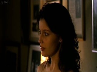 Laetitia Casta Straddling A Guy In Bed Pulling Her Dress...