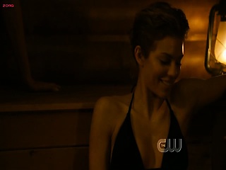 Annalynne Mccord Hot In Lingerie While Talking To Other...