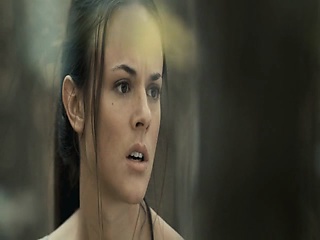 Sarah Butler Walking Naked Through Some Woods And Onto A...