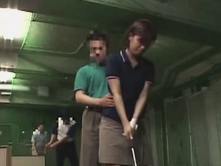 Subtitled Japanese Golf Swing Erection Demonstration...