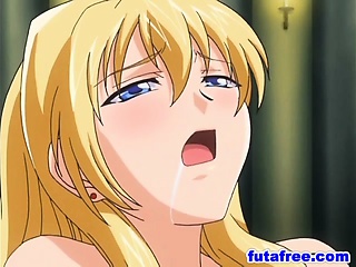 Futanari fucking with hentai babe...