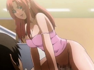 Redhead Anime Chick Tits...