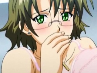 Anime gets nipples teased banged...