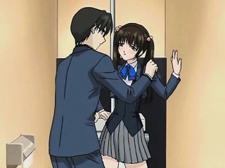 Saucy anime honey getting wet pussy...