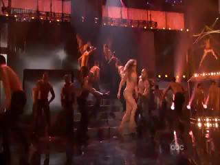 Jennifer lopez   bends over...