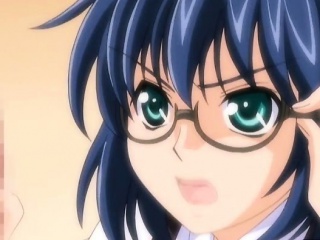 Anime Chick With Glasses Sucks...