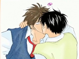 Japanese Comic Gay Kissing...