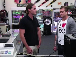 Straight Dude Has To Go Gay For Cash In Pawn Shop...