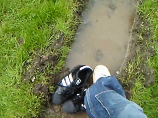 Adidas In Piss And Dirt...
