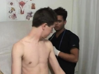 Straight men get prostate exam by gay doctor he started to b