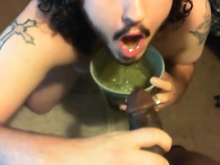 Piss in my own mouth 4