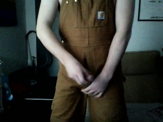 Smoking own overalls...