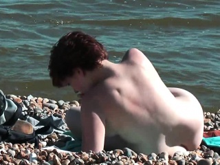 Real amateur  hidden nudist voyeur video