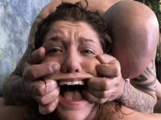 April Dawn Cries As Dicks Destroy Her Pussy...