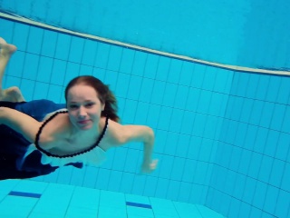 Young Teen Avenna In The Pool...