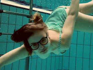 Dashka Bounces Body Underwater...