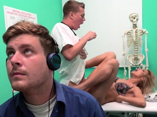 Blonde Cheating Bf With Doctor...