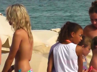 Topless Beach Video...
