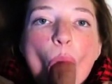 POV horny brunette amateur tugging her favorite big dick