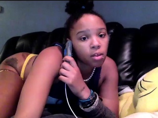 Ebony Teen Webcam Strip Show...