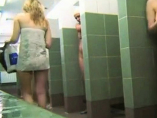 Naked russian moms in public shower