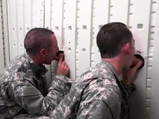 Old Gay Army Men Pissing...