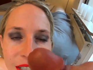 Super hot german milf fucked in her asshole facial