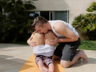 Post yoga dicking with big tit milf
