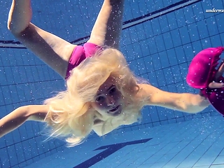 Elena proklova underwater...