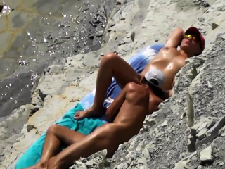High quality hidden web camera sex on the beach