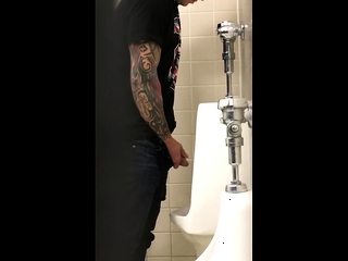 Urinal big cock...