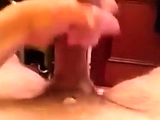 Multiple Massive Orgasms Of A Pierced Cock...