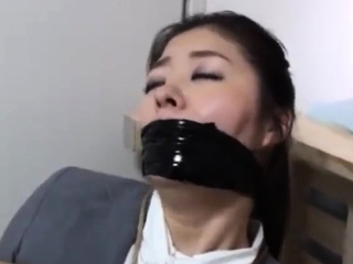 Excited Japanese Girl Having Her First Bdsm Sex Experience...