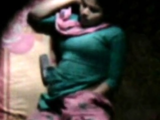 Barishal Girl Happy Masturbating In Her Bed Seen By Neighbor...