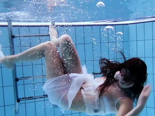 Aneta Swims Naked...