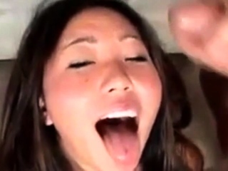 Asian Whore Double Cum Facial...