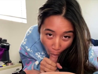 Cute Asian Baby Girl Needs That Cock Now And She Means It...