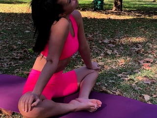 Hot Yoga Babe Fucked And Creampie...
