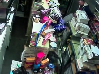 Str8 caught fucking on security camera in store