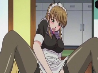 Horny Maid Listens To Master...