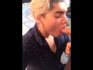 Latino Bitch Swallows Huge Load Thug...