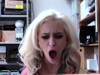 Petite And Slender Shoplifter Punished...
