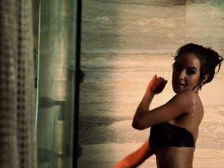 Slowly & Takes A Shower...