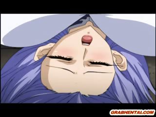 Nun hentai with bounching tits hot doggystyle fucked