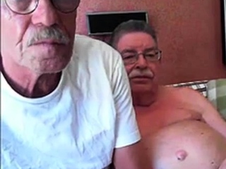 Grandpa couple on cam...