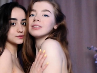 Teen party lesbians lick and finger