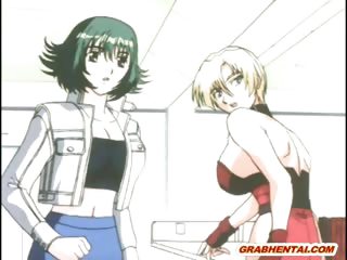 Two Bald Hentai Girls In Lesbian Sex...