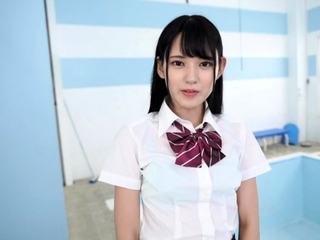 Japanese Teen In Uniform Banged Sideways...